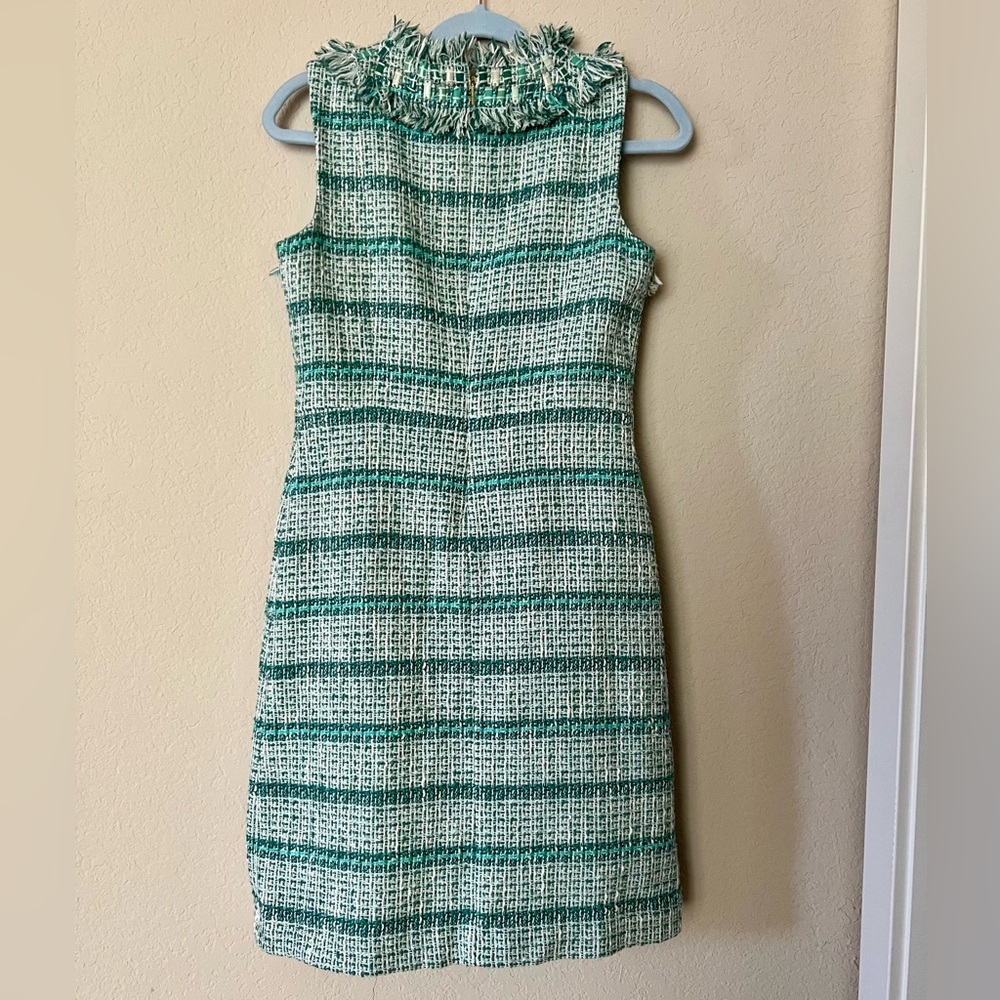 Tory Burch Curtis Tweed Knee Length Dress - Picture 10 of 14
